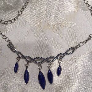 Blue Lapis Necklace NWT